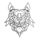 panther  tattoo design idea