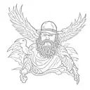 Luke Combs wild things tattoo design idea