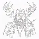 Luke Combs wild things tattoo design idea