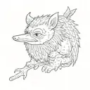 Luke Combs where the wild things are love you sister   tattoo design idea
