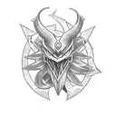 yugioh pharao mit slither tattoo design idea