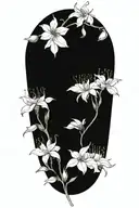 azaleas tattoo design idea