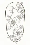 azaleas tattoo design idea