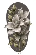 azaleas tattoo design idea