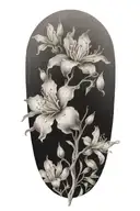 azaleas tattoo design idea