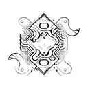 signature tattoo design idea