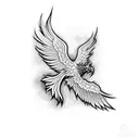 Phoenix Fire tattoo design idea