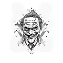 joker tattoo design idea