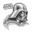 Darth Vader Mask tattoo design idea