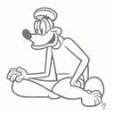 goofy irreverence tattoo design idea