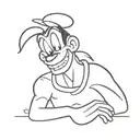 goofy irreverence tattoo design idea