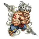 asura's wrath  tattoo design idea