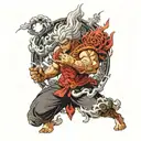 asura's wrath  tattoo design idea