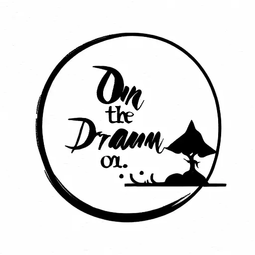 bonsai con frase carpe diem tattoo design idea