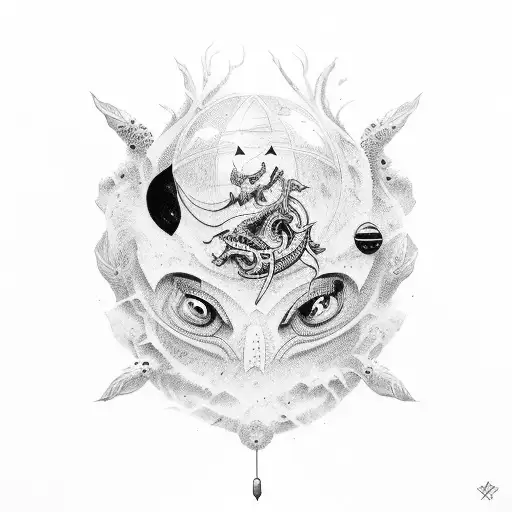 Point virgule, suicide et force tattoo design idea