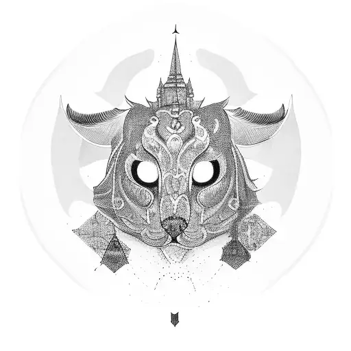 Bombay city tattoo design idea