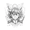 my hero academia tattoo design idea