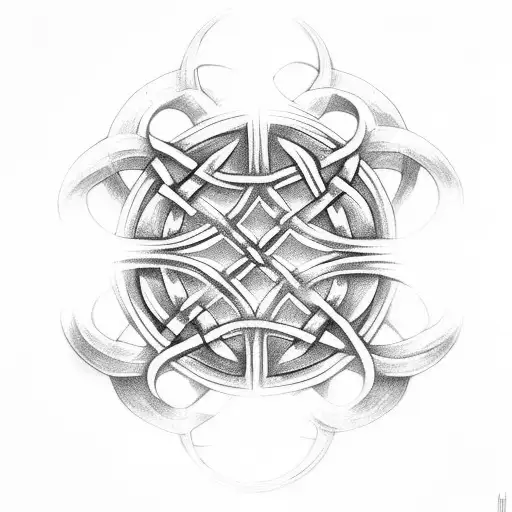 Celtic Knot tattoo design idea