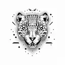 Jaguar tattoo design idea