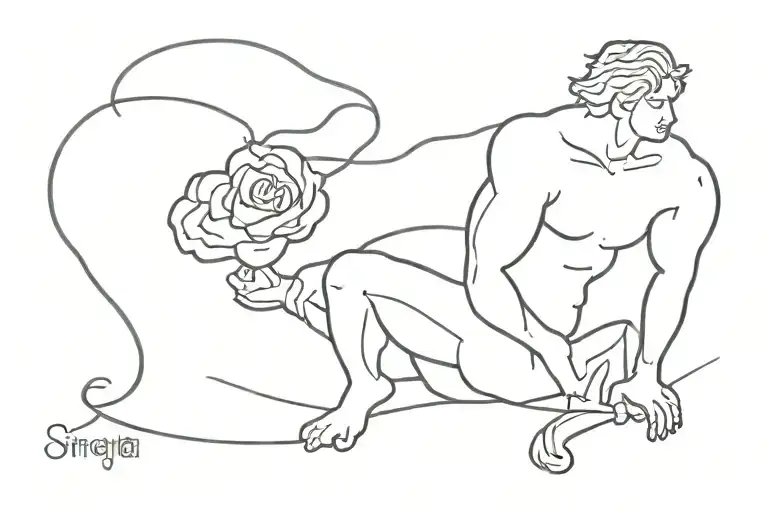 Strength 19 10 tattoo design idea