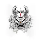 scary  tattoo design idea