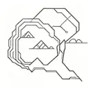earthquake tattoo design idea