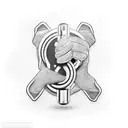 brass knuckles tattoo design idea