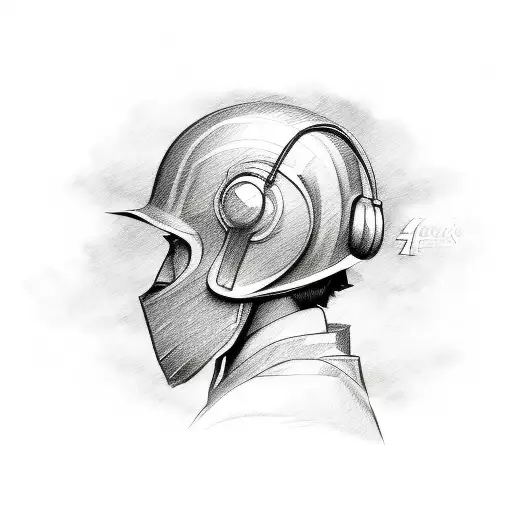 A sketch-style representation of a memorable line from a Zach Bryan song tattoo design idea