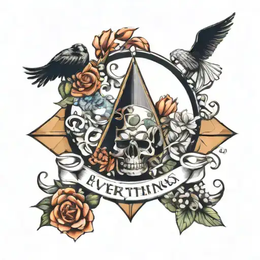 Everything Passes tattoo design idea