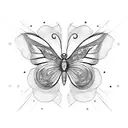butterfly effect  tattoo design idea