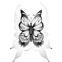 butterfly effect  tattoo design idea