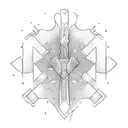 multiple sclerosis warrior tattoo design idea