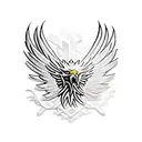 Poland eagle fire   tattoo design idea