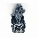 an eevee tattoo design idea