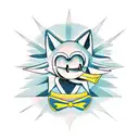 Maxx sonic font tattoo design idea