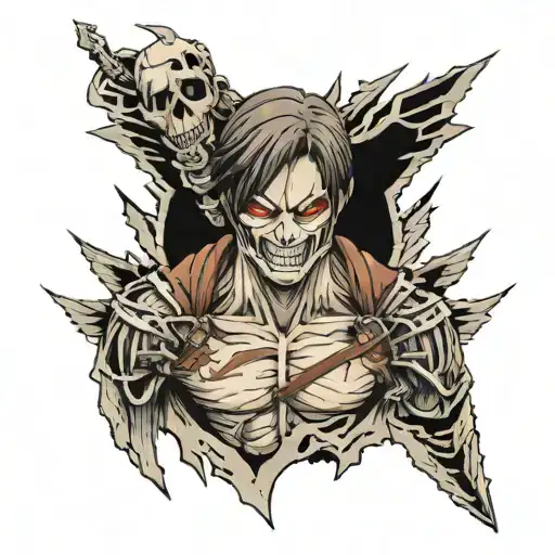 attack on titan tattoo design idea