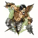 attack on titan tattoo design idea