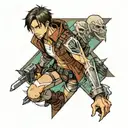 attack on titan tattoo design idea