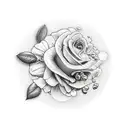 bichón maltés  tattoo design idea