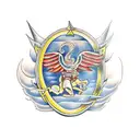 Shield of Achilles tattoo design idea