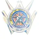 Shield of Achilles tattoo design idea