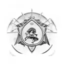 Shield of Achilles book description tattoo design idea