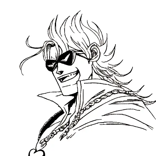 Doflamingo tattoo design idea