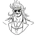 Doflamingo tattoo design idea