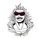 Doflamingo tattoo design idea