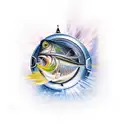 burning tinned sardines tattoo design idea