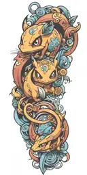 pokemon tattoo design idea