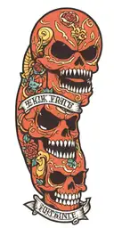 pokemon and fortnite tattoo design idea