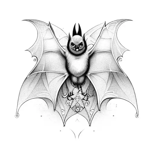 Simple Bat Tattoo – neartattoos