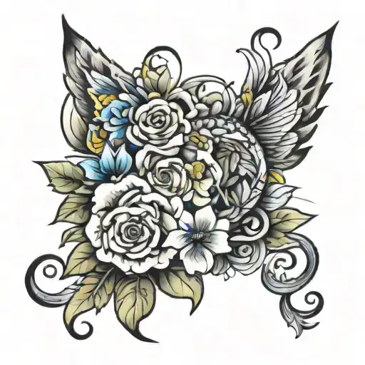 MARIA tattoo design idea